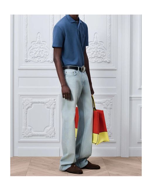 Dior Blue Bootcut Jeans for men