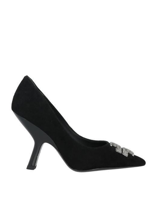 Tory Burch Black Pointed-Toe High Heels