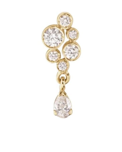 Sophie Bille Brahe White Petite Splash Single Diamond Earring