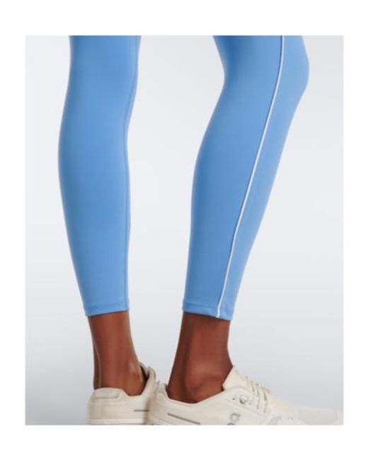 Varley Blue Freesoft Cropped Leggings