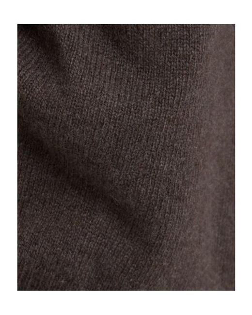 The Row Brown Cashmere Crewneck Sweater for men