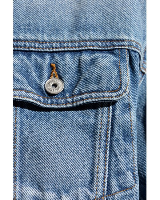 Jacquemus Blue Denim Jacket for men