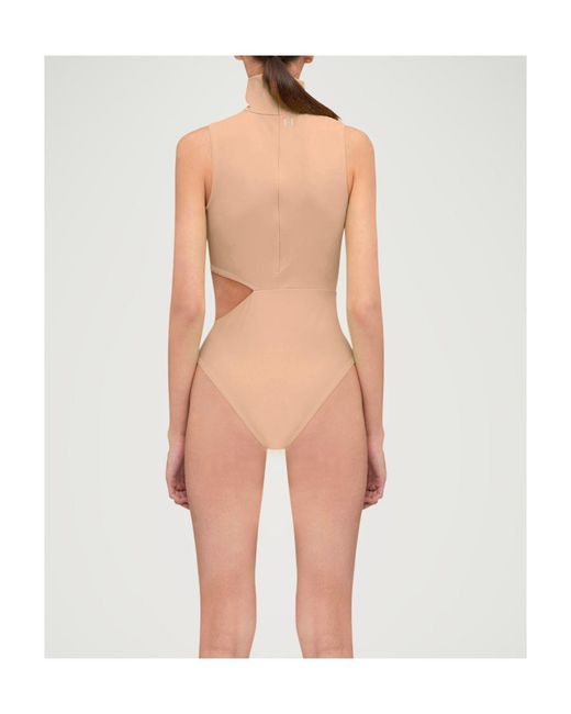 Wolford White Warm Up Cut-Out Bodysuit