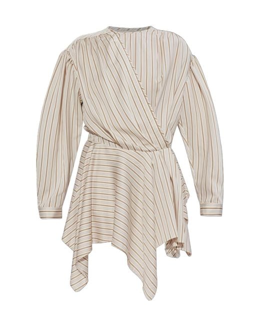 IRO White Utenia Asymmetric Dress