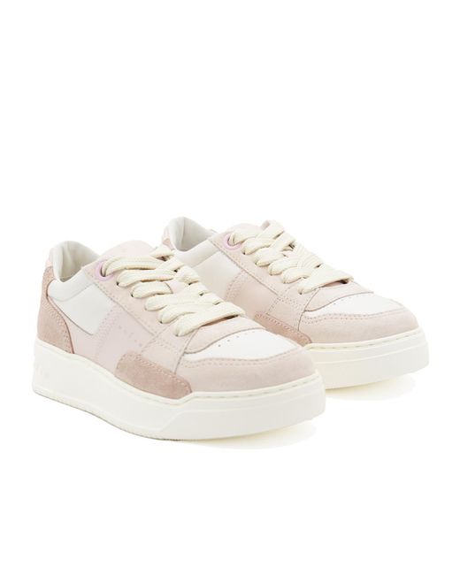 Hogan Natural Logo Debossed Sneakers