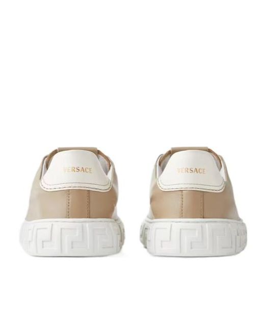 Versace Multicolor Greca Leather Sneakers
