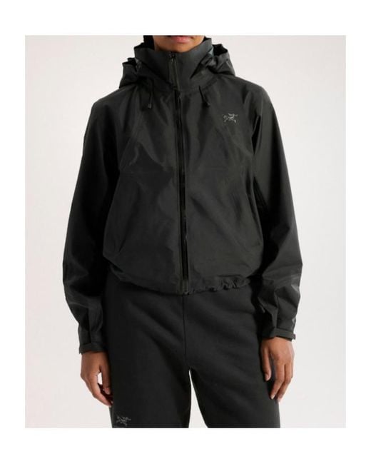 Arc'teryx Black Naya Cropped Jacket