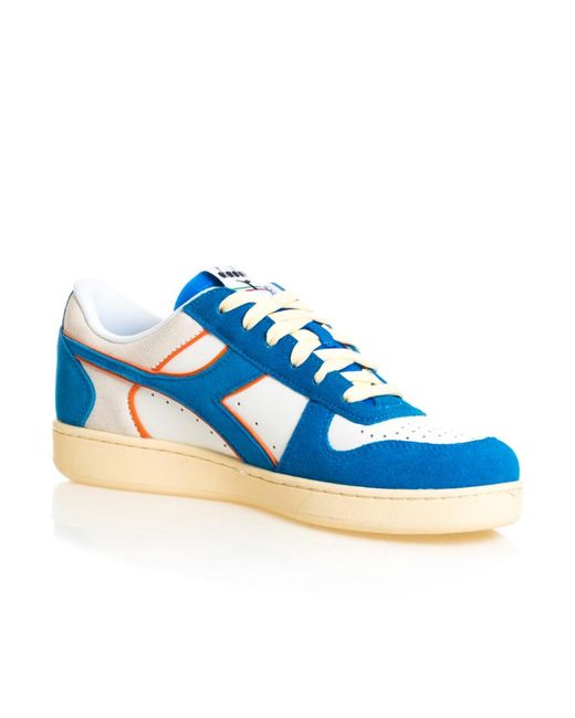 Diadora Blue Logo Low Upper Board Shoes for men