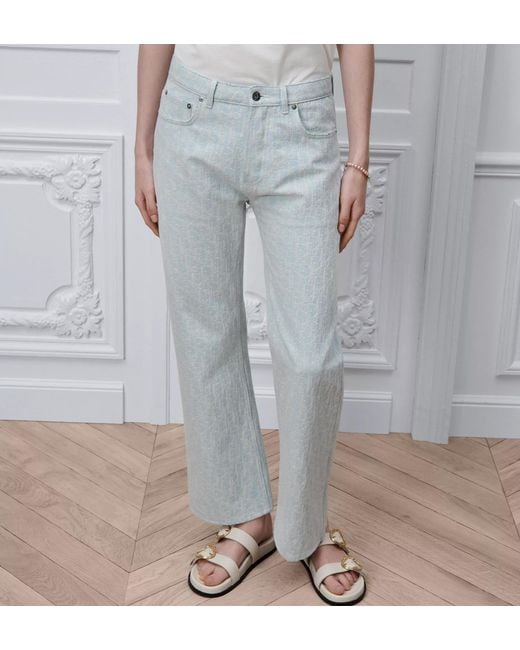 Dior Blue Regular-Fit Jeans