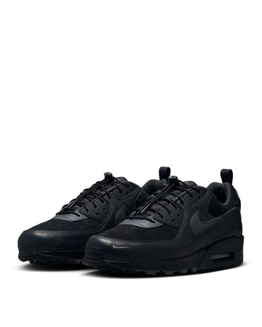 Nike Black Retro Casual Shoes for men