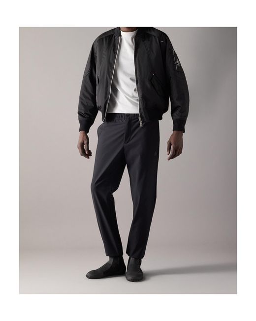 Moose Knuckles Black Long Sleeve Jacket for men