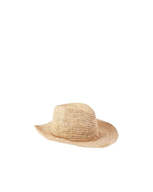 Eugenia Kim White Lightweight Straw Hat