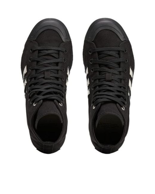 Y-3 Black Nizza Sneakers for men