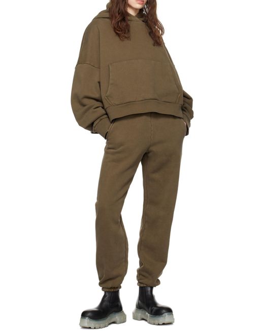 Entire studios Brown Heavy Long Sleeved Hoodie