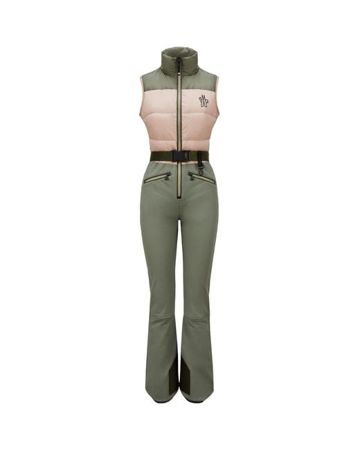 Moncler Green Down-Filled Ski Suit