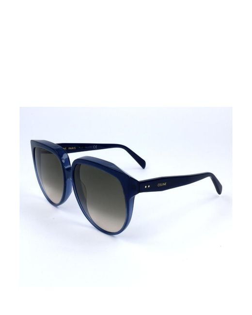 Céline Blue Logo Sunglasses