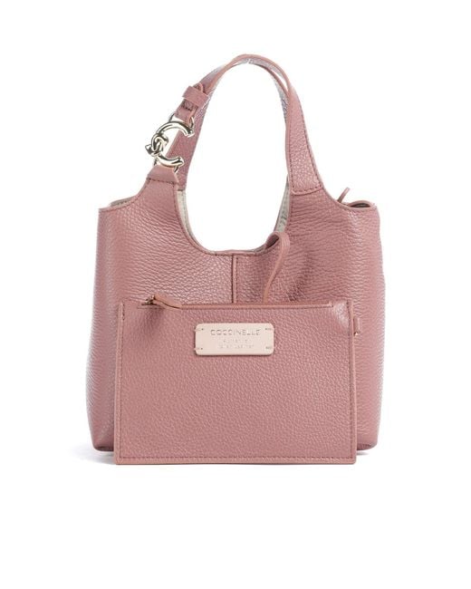 Coccinelle Pink C-Easy Small Hand Bag