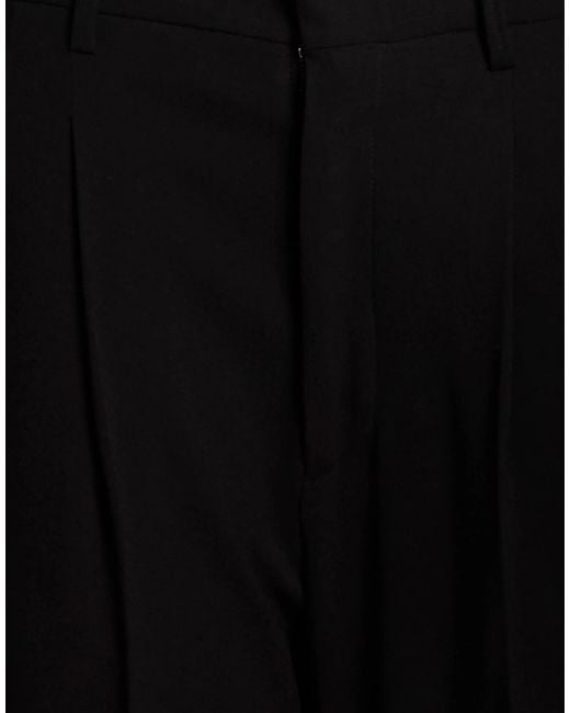 Isabel Marant Black Solid Color Casual Trousers