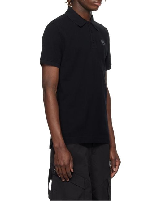 Canada Goose Black Apos;S Beckley Polo Shirt for men