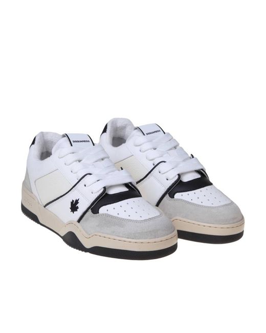 DSquared² Metallic Spiker Almond Toe Sneakers for men
