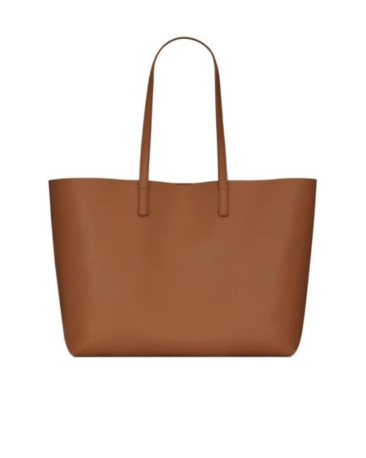 Saint Laurent Brown Shopping Bag E/W