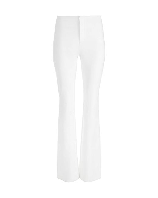 Alice + Olivia White Yuki Trouser