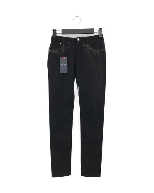 Armani Jeans Black Logo Jeans