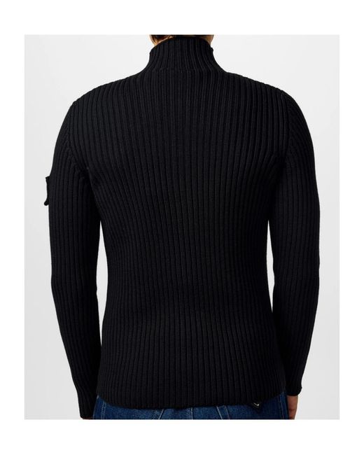 Prada Black Zip-Up Sweater for men