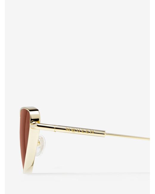 McQueen Multicolor Eyewear Cat Eye Frame Sunglasses