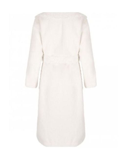 Herno White Belted Waist Coat