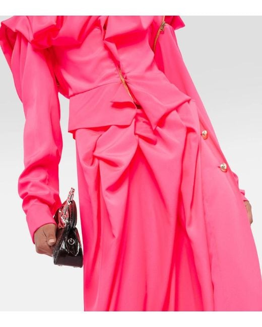 Vivienne Westwood Pink Pleated Dress