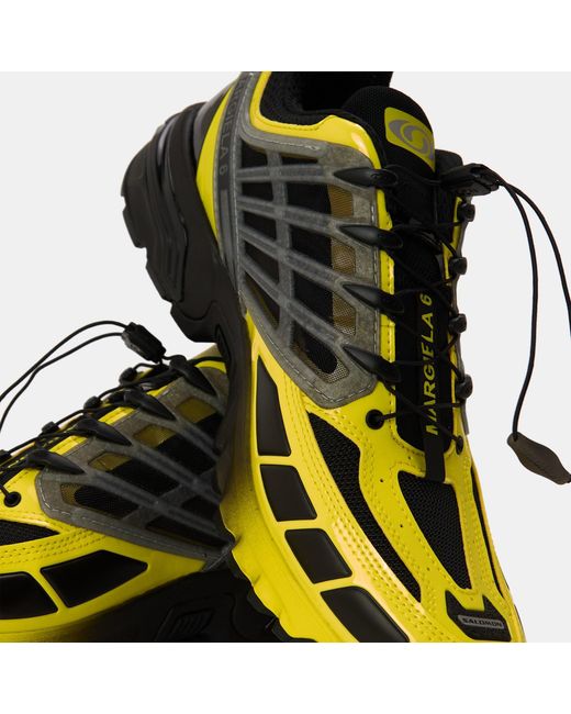 MM6 by Maison Margiela Yellow Type Running Shoe for men