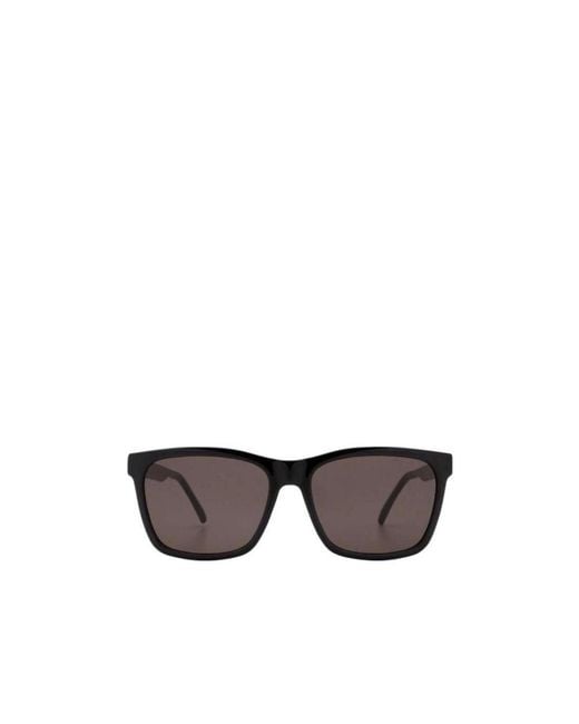 Saint Laurent Black Eyewear Wellington Sunglasses for men