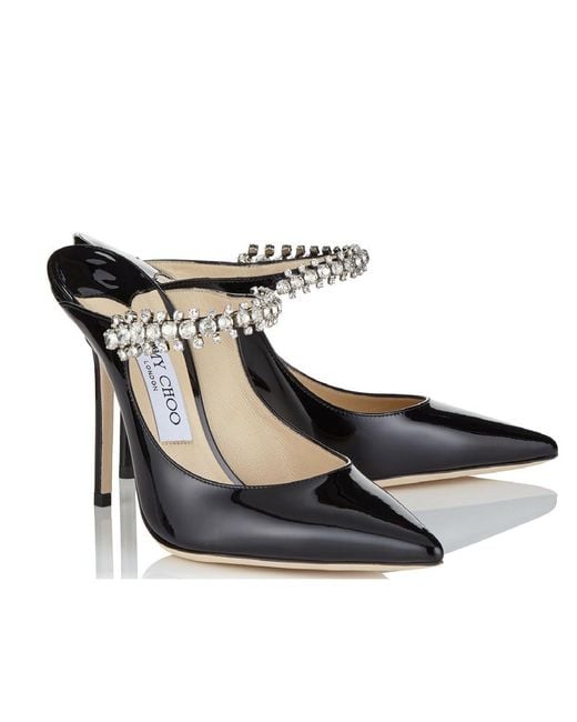 Jimmy Choo Black Bing 100 Pumps
