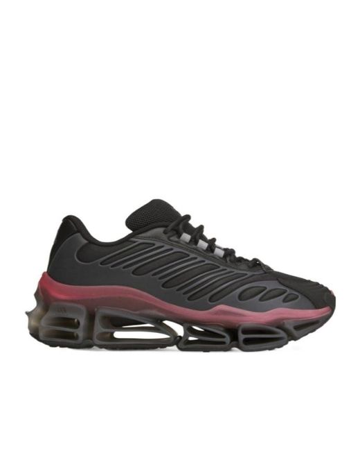 Adidas Black Originals X Willy Chavarria Mesh Panelled Sneakers for men