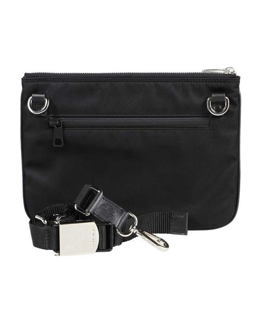 Neil Barrett Black Logo Shoulder Bag for men