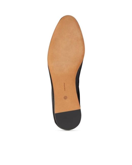 The Row Black Awar Loafer Shoes