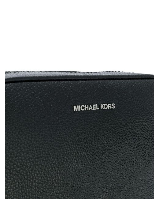 MICHAEL Michael Kors Black Ginny Logo Plaque Crossbody Bag