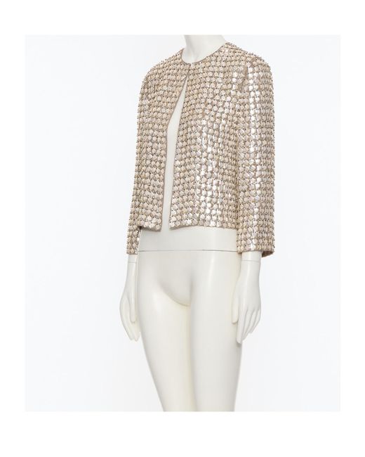 Valentino White Long-Sleeved Jacket