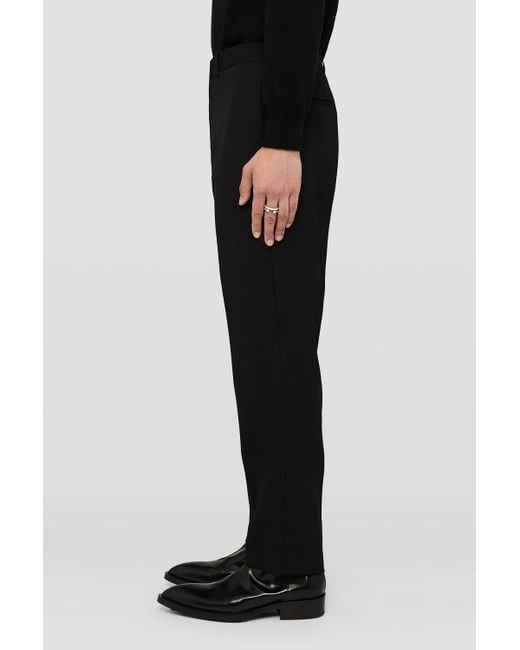 Jil Sander Black Mid-Waisted Tailored Trousers for men