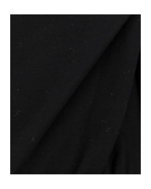 Sportmax Black Cut-Out Crewnek Jumper