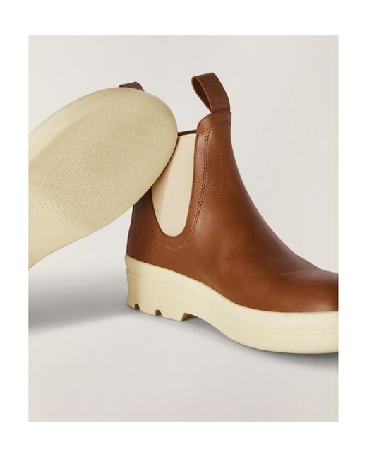 Loro Piana Brown Lakeside Ankle Boots