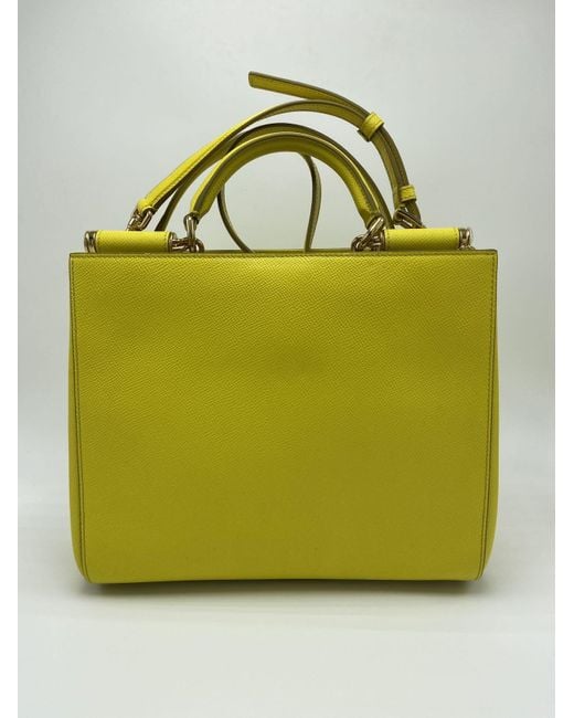 Dolce & Gabbana Green Shoulder Bag With Handle