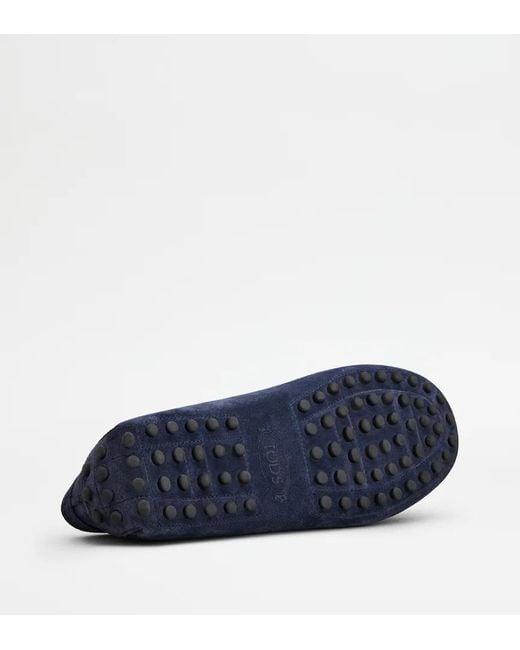 Tod's Blue Gommino Loafers for men