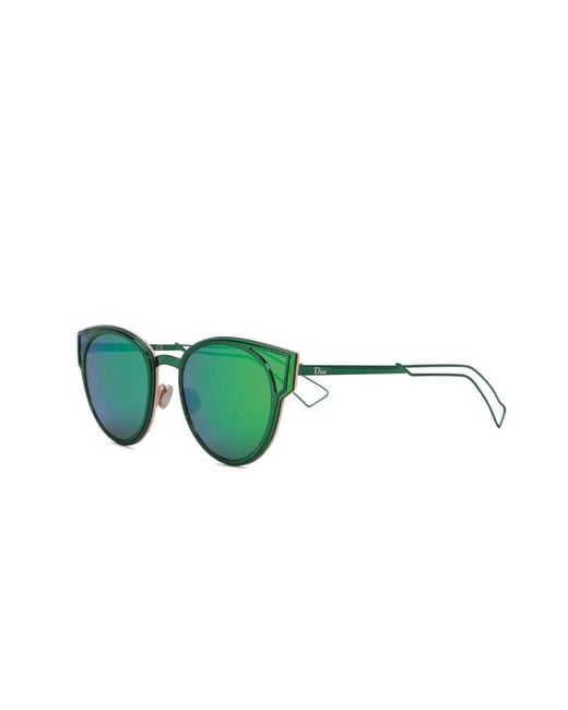 Dior Green Sculpt' Sunglasses