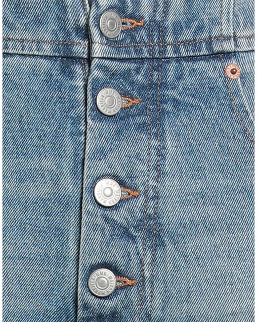 MM6 by Maison Margiela Blue Straight-Leg Jeans