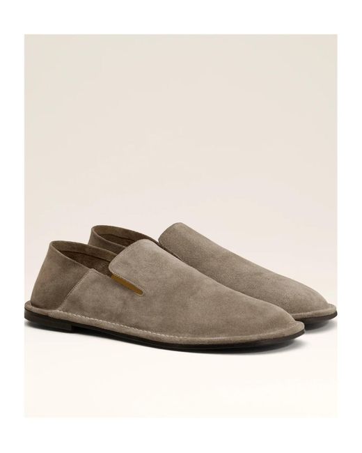AMI Brown Leather Midi for men