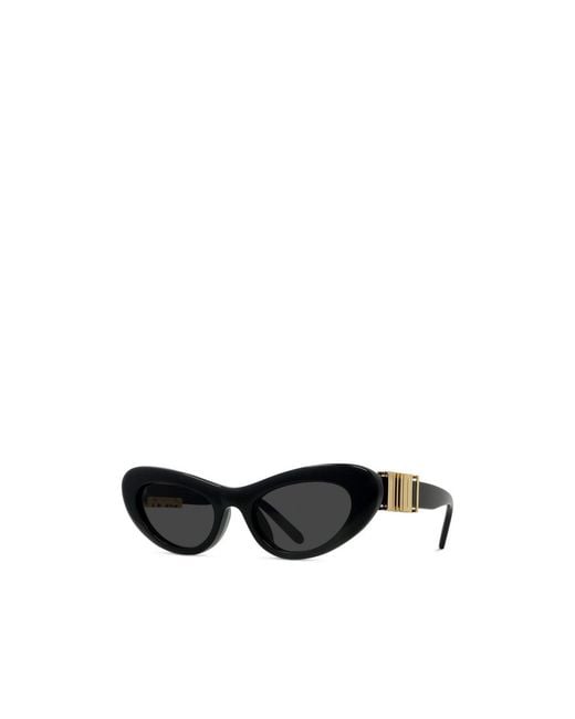 Loewe White Cat-Eye Frame Sunglasses