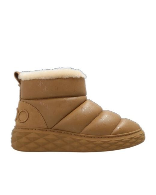 Jimmy Choo Women's Brown Xan Snow Boots