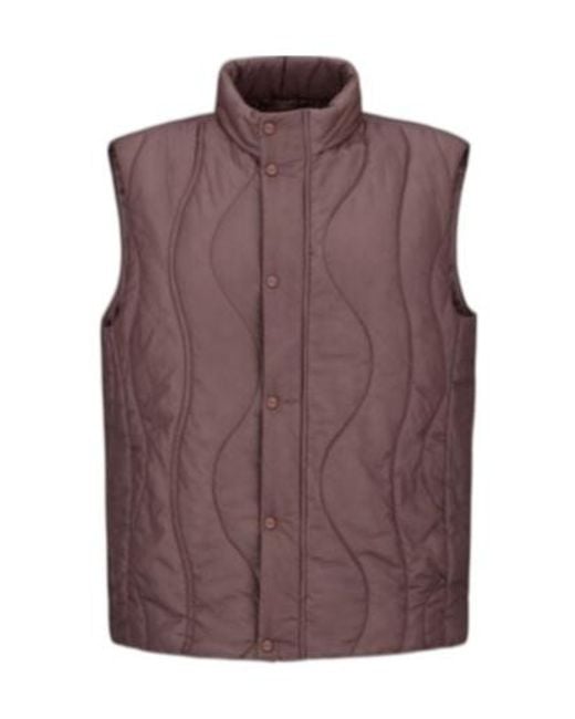 Herno Purple Laminar Jackets Buttoned Design for men